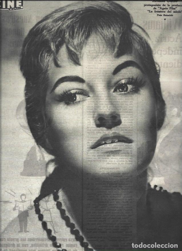 Postais: LAMINA 32984: Analia Gade en contraportada - VVAA