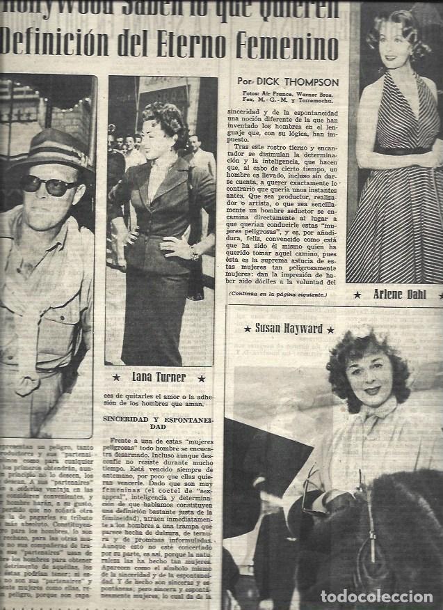 Postcards: LAMINA 32999:n Lana Turner, Ariene Dahl y Susan Hayward - VVAA