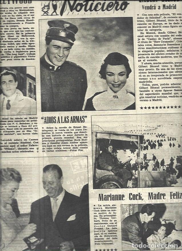 Postales: LAMINA 33129: Rock Hudson en Adios a las Armas - VVAA