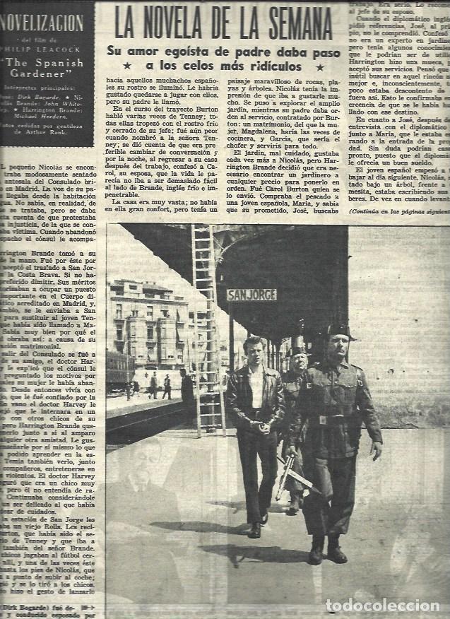 Postais: LAMINA 33168: Dirk Bogarde en The Spanish Gardener - VVAA