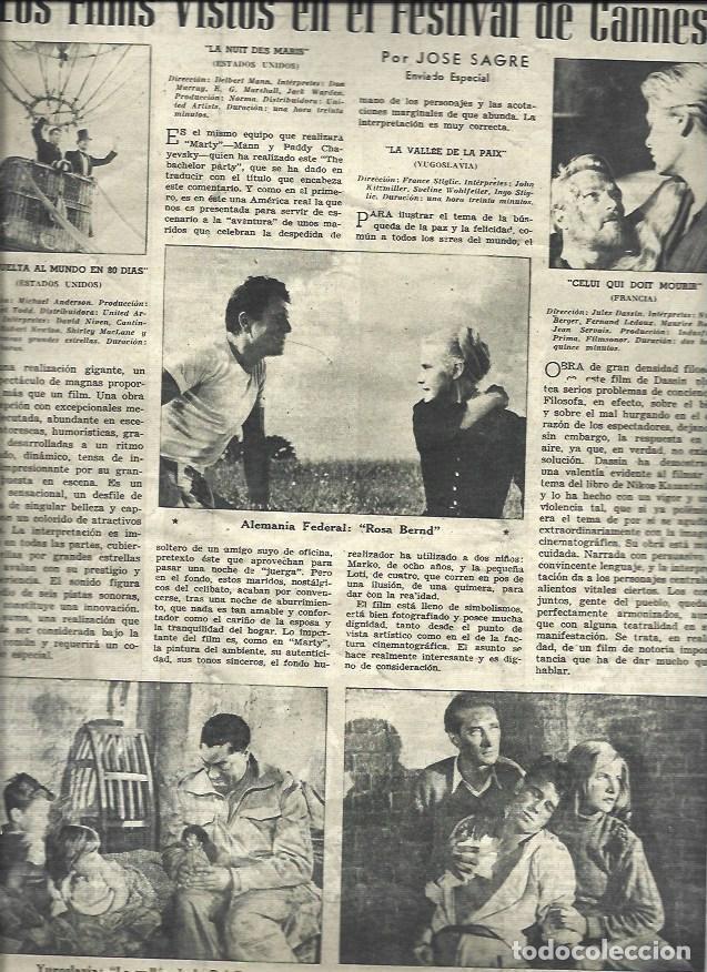 Postais: LAMINA 33100: Peliculas de Estados Unidos, Alemania, Yugoslavia y Francia en Cannes - VVAA