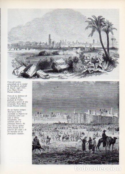 Cartoline: LAMINA V14930: Vista de Marrakech grabado de Smyth - Varios
