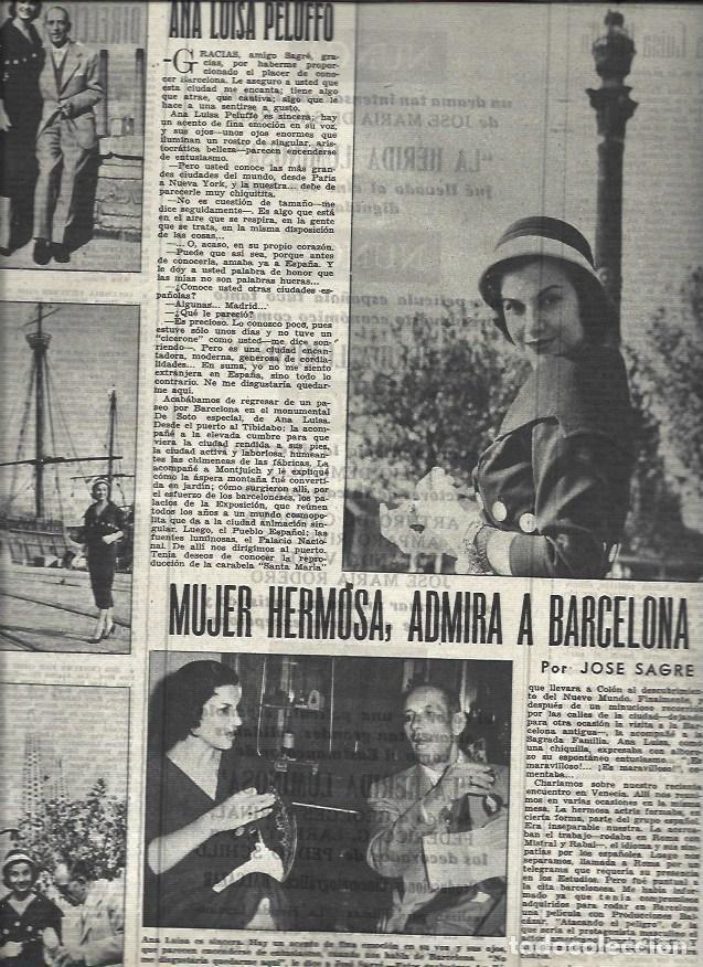 Cartoline: LAMINA 32823: Ana Luisa Peluffo en Barcelona - VVAA