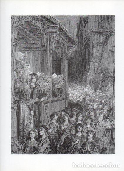 Cartoline: LAMINA V16178: Las Cruzadas. Ilustracion de Gustavo Dore. Modelo 294 - NULL