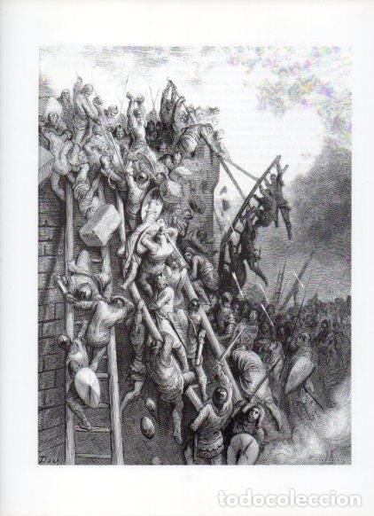 Postales: LAMINA V16090: Las Cruzadas. Ilustracion de Gustavo Dore. Modelo 206 - NULL