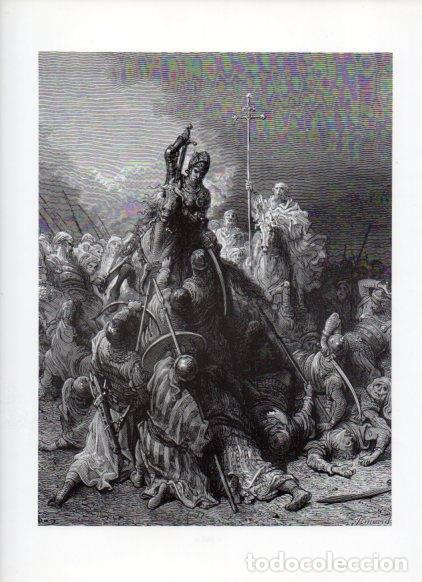 Postales: LAMINA V16164: Las Cruzadas. Ilustracion de Gustavo Dore. Modelo 280 - NULL
