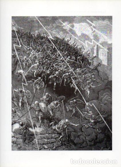 Postales: LAMINA V16075: Orlando Furioso ilustracion de Gustavo Dore. Modelo 191 - NULL