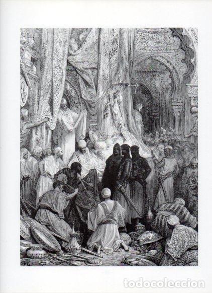 Postales: LAMINA V16092: Las Cruzadas. Ilustracion de Gustavo Dore. Modelo 208 - NULL