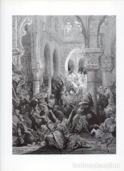 Postcards: LAMINA V16109: Las Cruzadas. Ilustracion de Gustavo Dore. Modelo 225 - NULL
