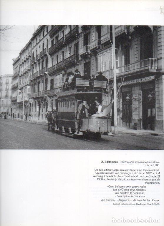 Postkarten: LAMINA V16252: Tranvia con imperial en Barcelona a&ntilde;o 1900 - Salvador Obiols