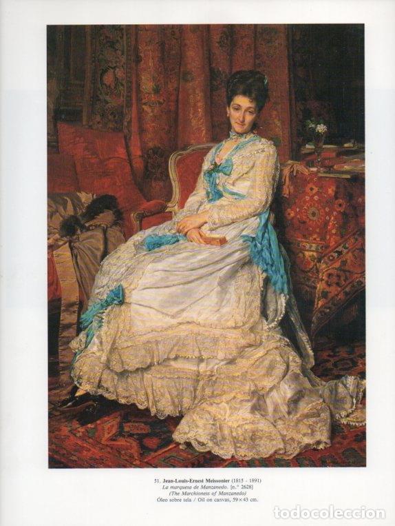 Cartoline: LAMINA V15857: La marquesa de Manzanedo por Meissonier - Varios