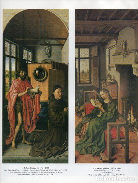 Postales: LAMINA V15858: San Juan Bautista y Santa Barbara por Robert Campin - Varios