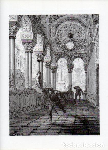 Postales: LAMINA V16019: Orlando Furioso ilustracion de Gustavo Dore. Modelo 135 - NULL