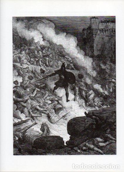 Postales: LAMINA V16025: Orlando Furioso ilustracion de Gustavo Dore. Modelo 141 - NULL