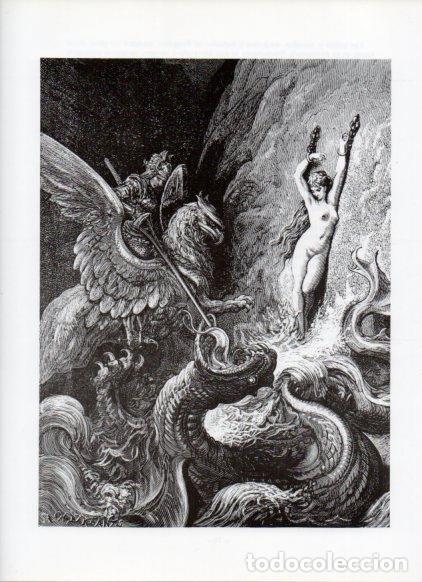 Postales: LAMINA V16015: Orlando Furioso ilustracion de Gustavo Dore. Modelo 131 - NULL
