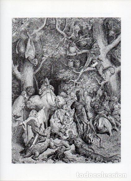 Postales: LAMINA V15997: Orlando Furioso ilustracion de Gustavo Dore. Modelo 113 - NULL