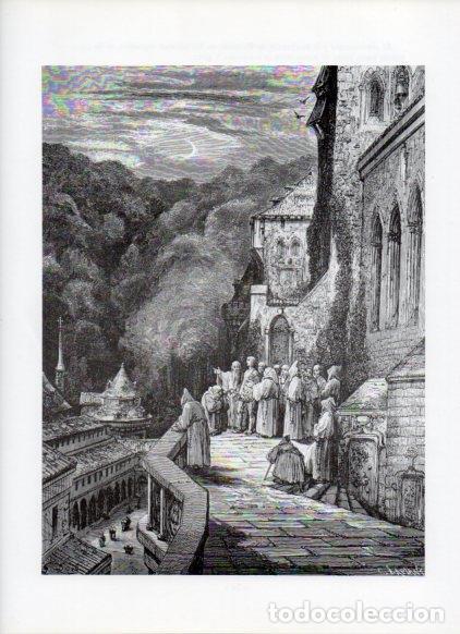 Cartoline: LAMINA V15992: Orlando Furioso ilustracion de Gustavo Dore. Modelo 108 - NULL