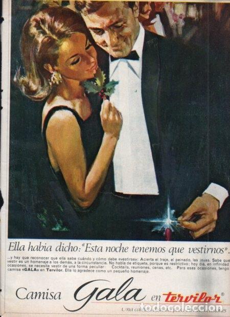 Postales: LAMINA V21468: Publicidad camisa Gala en Tervilor - Varios