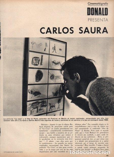 Postais: LAMINA V21613: Carlos Saura - Varios