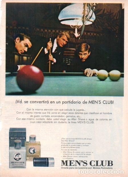 Cartes Postales: LAMINA V21533: Publicidad Men's Club por Helena Rubinstein - Varios
