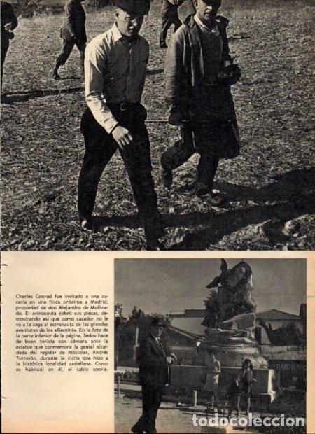 Postales: LAMINA V21151: Charles Conrad en una caceria cerca de Madrid - Varios