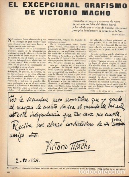 Cartoline: LAMINA V21129: Grafismo del escultor Victorio Macho - Varios