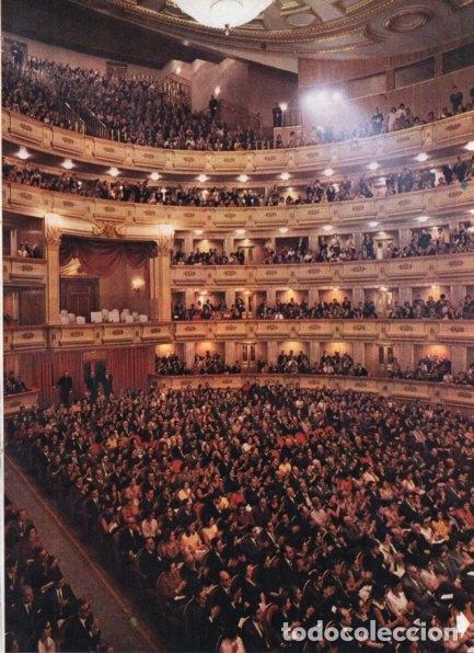 Postales: LAMINA V21233: Sala de conciertos del Teatro Real de Madrid - Varios