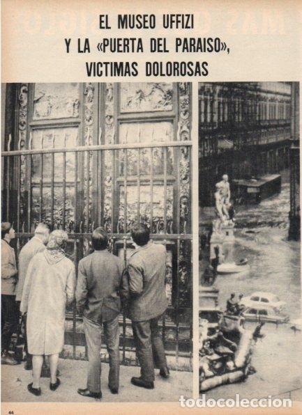 Cartoline: LAMINA V21334: Puerta del Baptisterio en Florencia inundada - Varios
