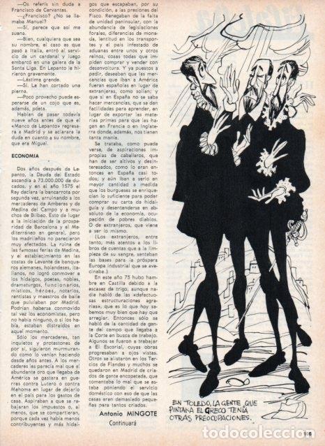 Postkarten: LAMINA V17325: Ilustracion de Mingote para capitulo VI seccion Historia de Madrid - VVAA