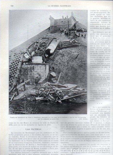 Cartoline: LAMINA V22323: Puente derruido del ferrocarril de Vilna a Dunaburgo - Augusto Riera