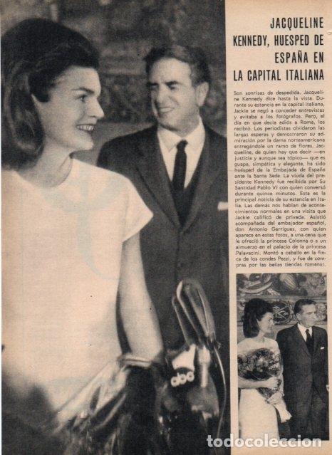 Postcards: LAMINA V17255: Jacqueline Kennedy en Italia - VVAA
