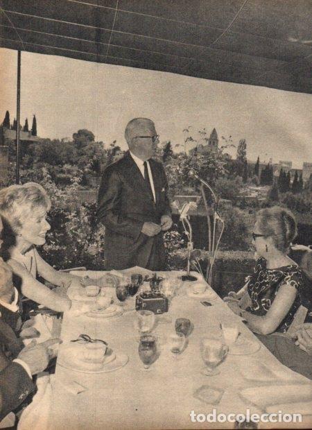 Postcards: LAMINA V21985: Henry H. Fowler en Granada - Varios