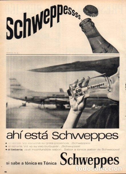Postales: LAMINA V22206: Publicidad tonica Schweppes - Varios