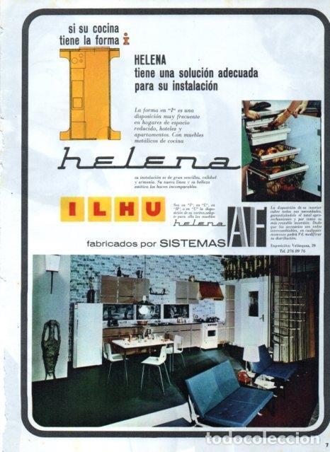 Postais: LAMINA V17479: Publicidad Helena muebles metalicos - VVAA