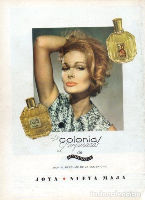 Postales: LAMINA V17238: Publicidad contraportada Colonias Perfumadas de Myrurgia - VVAA