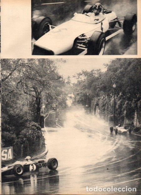 Postcards: LAMINA V21798: Curva de la Rosaleda en Gran Premio de Barcelona formula 3 - Varios