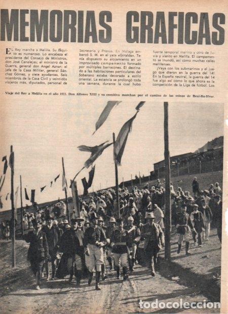 Cartoline: LAMINA V21742: Alfonso XIII en Melilla a&ntilde;o 1911 - Varios