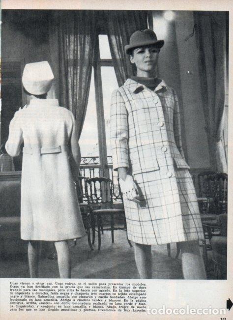 Postcards: LAMINA V16929: Abrigo a cuadros de la firma Guy Laroche - VVAA