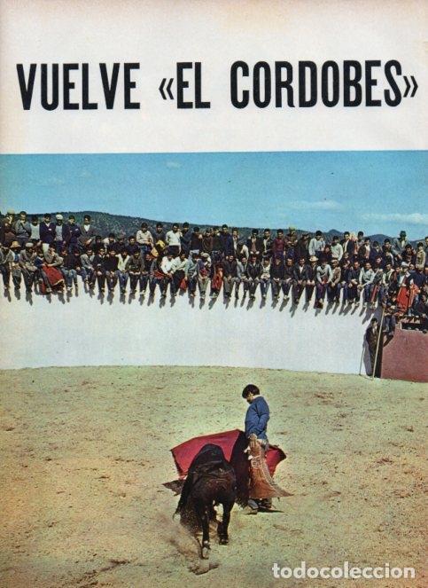 Postais: LAMINA V16901: El Cordobes toreando - VVAA