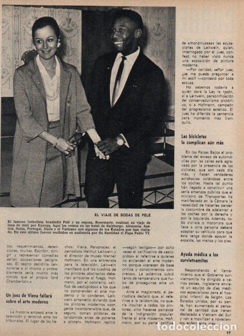 Postales: LAMINA V16900: Pele y su esposa Rosemarie - VVAA
