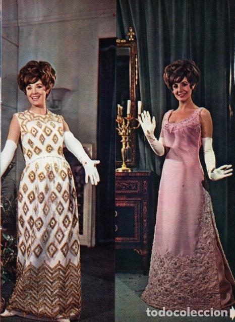 Postkarten: LAMINA V17064: Conchita Velasco con trajes de noche de Pedro Rodriguez - VVAA