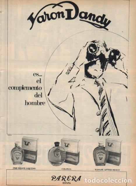 Postales: LAMINA V17150: Publicidad Varon Dandy de Parera - VVAA