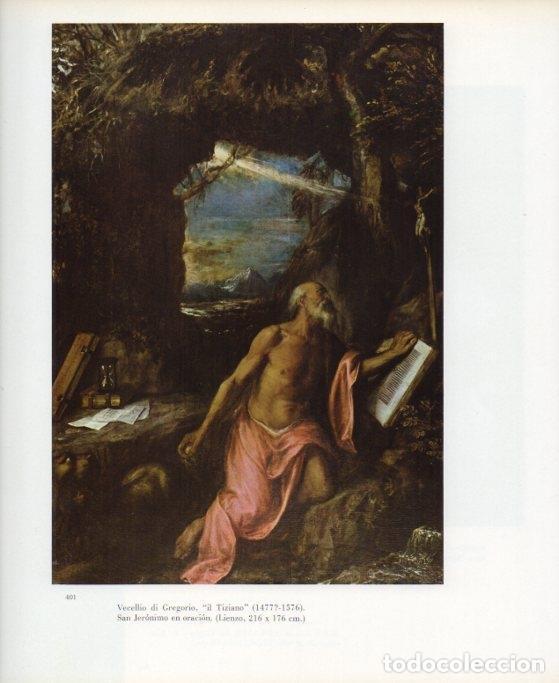 Postales: LAMINA V17739: San Jeronimo en oracion por Tiziano - Varios