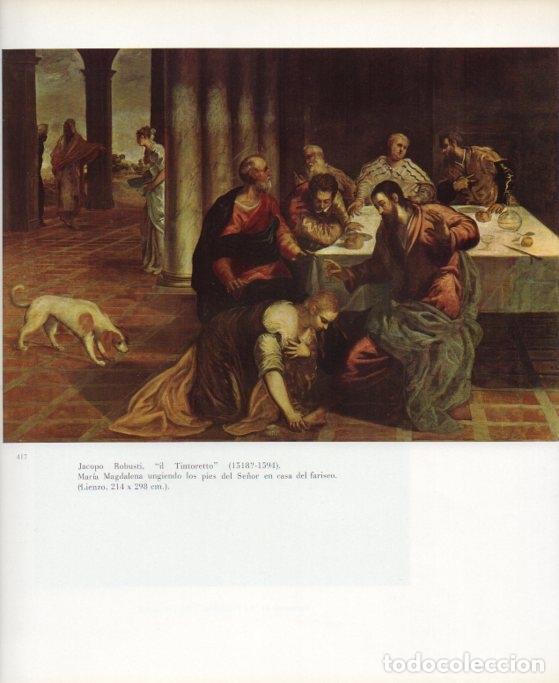 Postkarten: LAMINA V17744: Maria Magdalena ungiendo los pies del Se&ntilde;or por Tintoretto - Varios