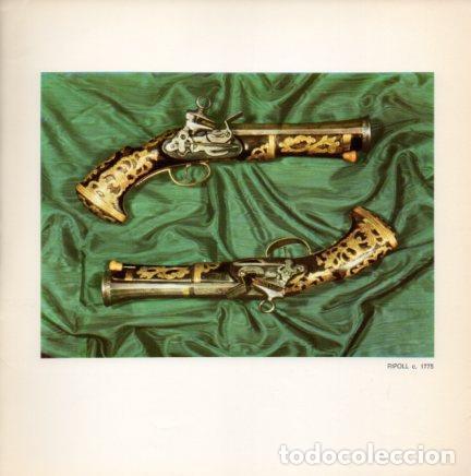 Postkarten: LAMINA V23331: Pareja de Trabuquillos de Pedernal, Ripoll 1775. Firmada por Tornto - NULL