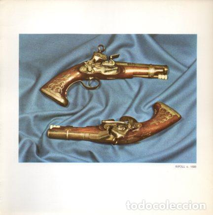 Cartes Postales: LAMINA V23315: Pareja de Pedernal, Ripoll 1680. Firmada por Roca - NULL