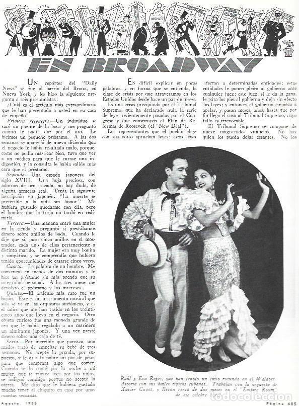 Postcards: LAMINA 31955: Raul y Eva Reyes, bailarines de Cuba - VVAA
