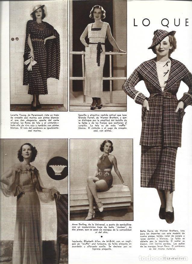 Cartoline: LAMINA 31965: Loretta Young, Glenda Farrell, Bette Davis y Anne Darling - VVAA
