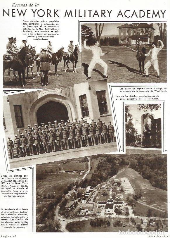 Postkarten: LAMINA 31929: Escenas de New York Military Academy - VVAA
