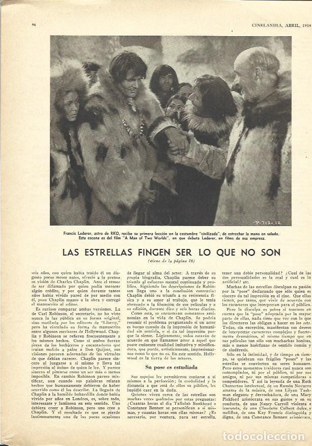 Cartoline: LAMINA 31736: Francis Lederer en A Man of Two Worlds - VVAA